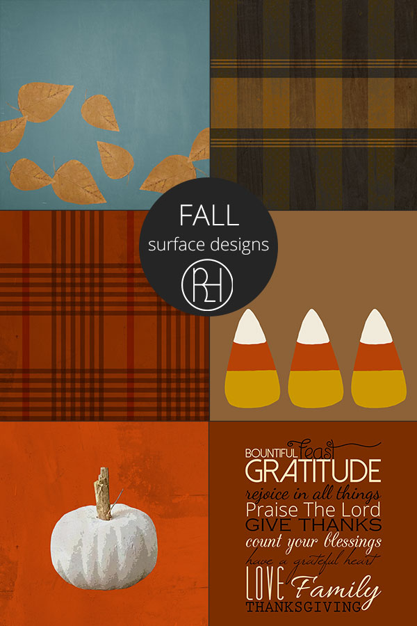 Fall Surface Designs