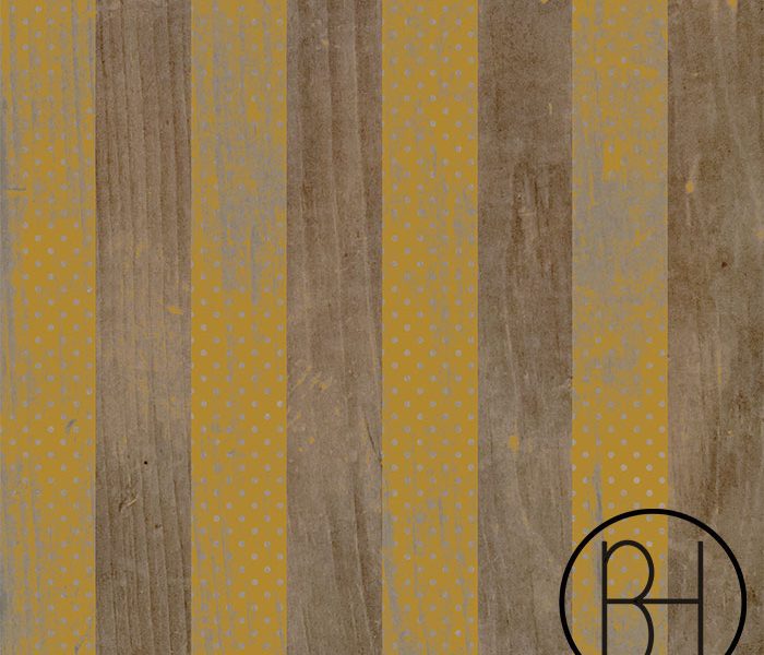 Wood Grain Stripes Yellow