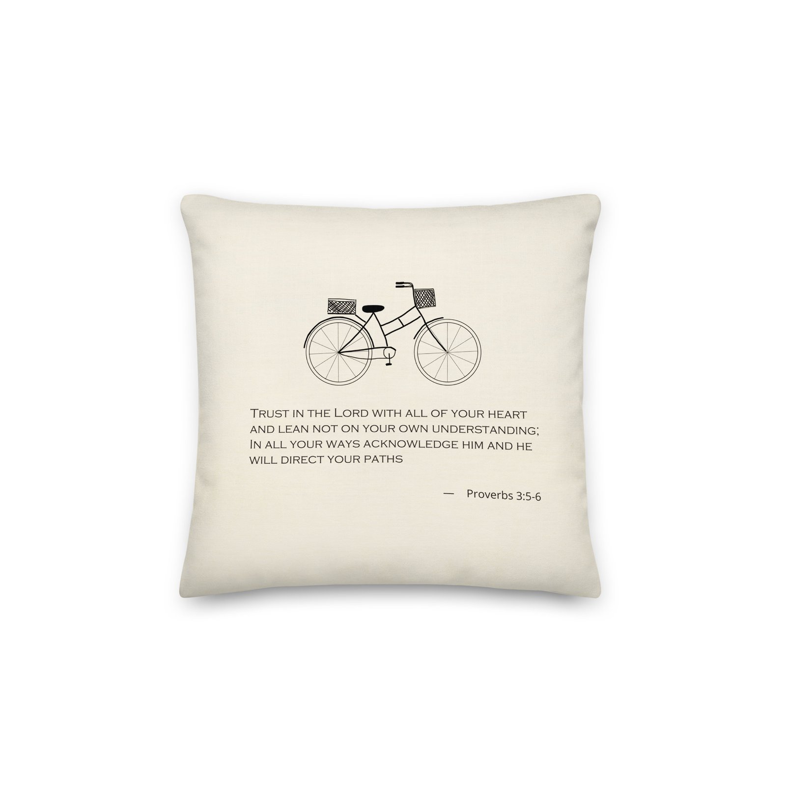 Trust in the Lord Premium Pillow - Image 2