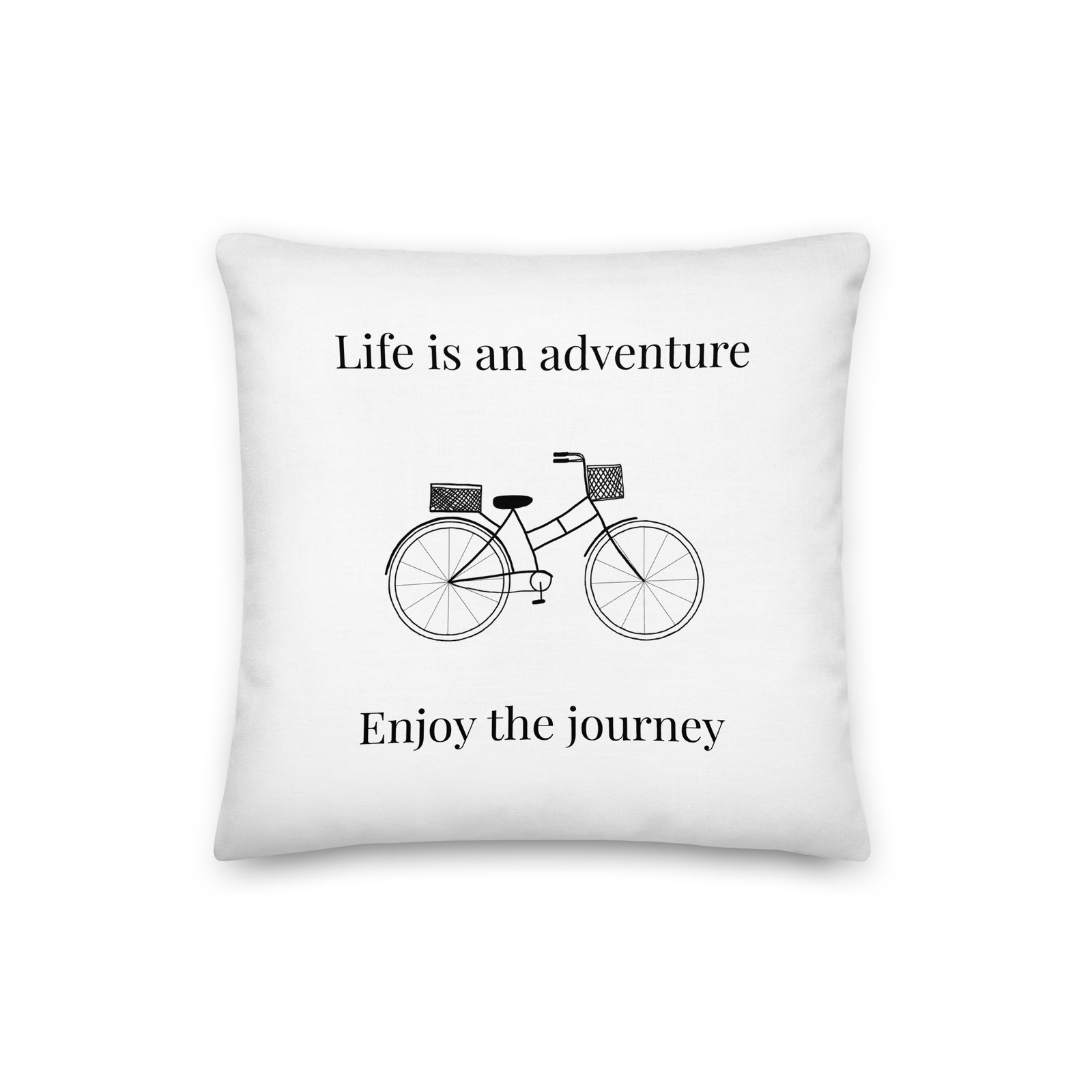 Life is an Adventure Premium Pillow - Image 3