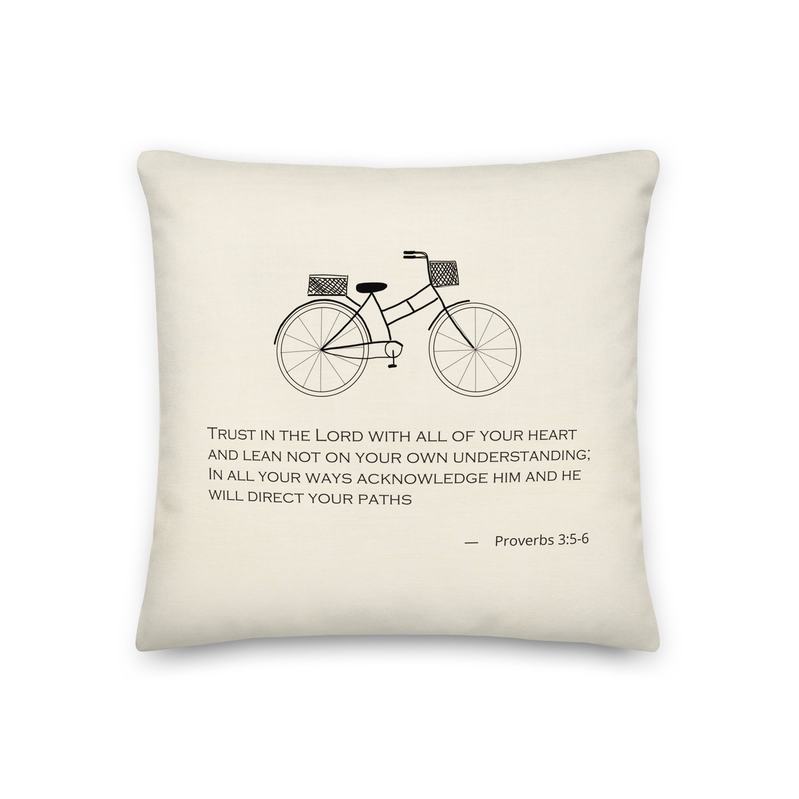 Trust in the Lord Premium Pillow - Image 4