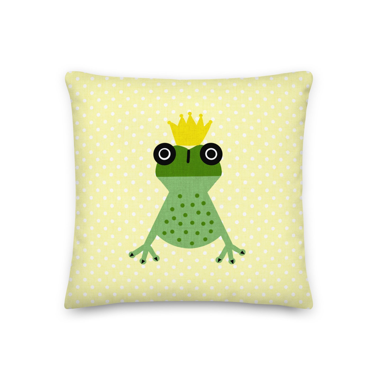 Frog Prince Kids Premium Pillow - Image 4