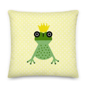 Frog Prince Kids Premium Pillow