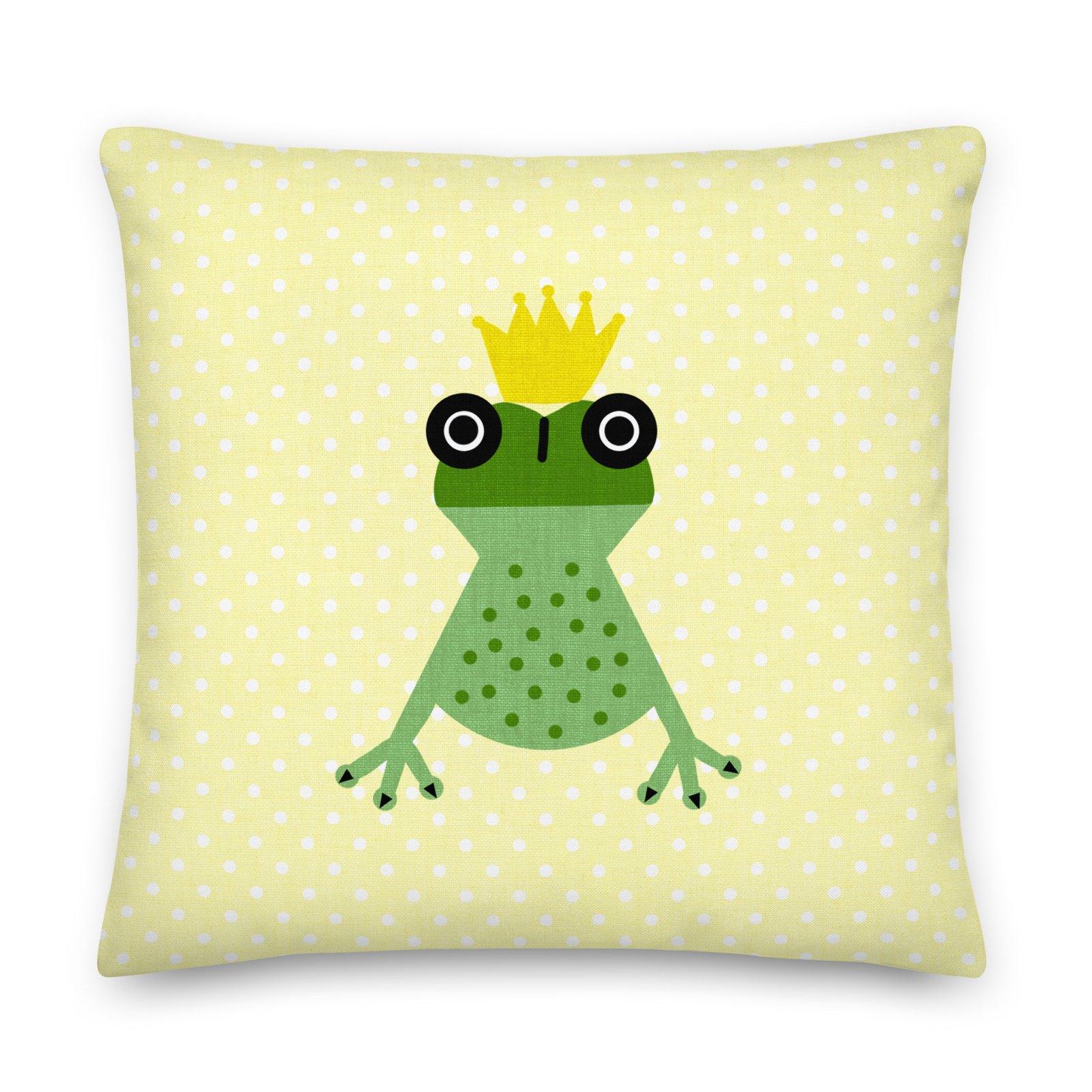 Frog Prince Kids Premium Pillow