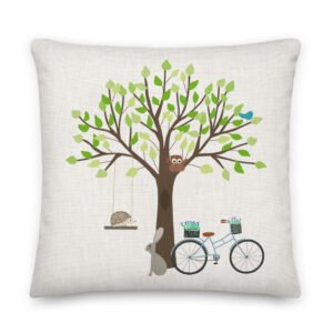 Woodland Playground Premium Pillow