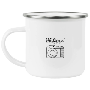 Photography Lover Enamel Camping Mug