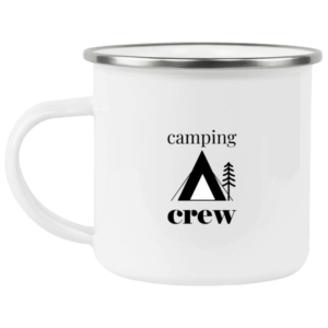 Camping Crew Enamel Camping Mug